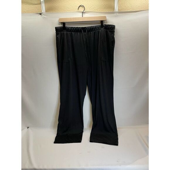 Lucky Brand Soft Black Sweatpants With Pockets Women's Size XL - Picture 2 of 5